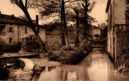 LIBOS  LE PONT DE LA LEMANCE - Libos