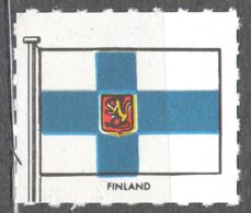 Finland - FLAG FLAGS Cinderella Label Vignette - Ed. 1950's Great Britain MNH - Coat Of Arms LION - Sonstige & Ohne Zuordnung