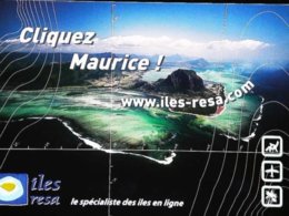 Delcampe - Ile Maurice Hotel Indian Resort  Publicité - Mauritius