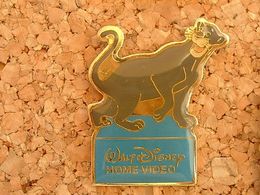 PIN'S WALT DISNEY HOME VIDEO - BAGHEERA DU LIVRE DE LA JUNGLE - Disney