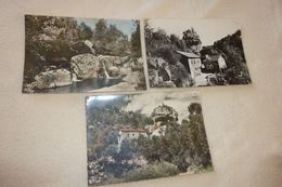 LOT DE 3 CARTES ..GORGES...CASCADES..LE FRANQUET... - Saint Alban Sur Limagnole