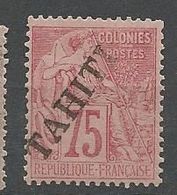 TAHITI N° 17 NEUF*  TRACE DE CHARNIERE / MH - Unused Stamps