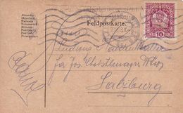 Feldpostkarte K.u.k. Infanterieregiment Nr.... - 1918 (51043) - Cartas & Documentos