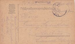 Feldpostkarte K.k. Gruppenkmdo Stabsabteilung Bäckerei - 1. WK (51046) - Storia Postale