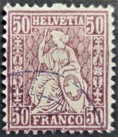 SWITZERLAND 1881 - Canceled - Sc# 97 - 50r - Used Stamps