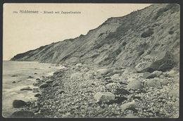 HIDDENSEE Strand Mit ZEPPELINSTEIN Old Postcard (see Sales Conditions) 02203 - Hiddensee