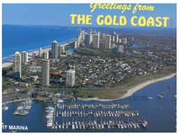 (A 23) Australia - QLD - Gold Coast (aerial View) With Stamp - Gold Coast