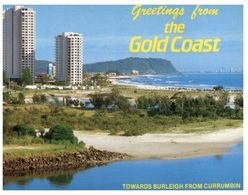 (A 23) Australia - QLD - Gold Coast (towards Currumbin) With Stamp - Gold Coast