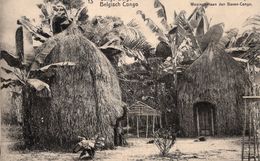 CPA CONGO BELGE - BOMA - HABITATION SUR LE HAUT CONGO- NEUVE - NON CIRCULEE - ENTIER POSTAL. - Congo Belge