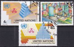 UNO NEW YORK 1992 Mi-Nr. 637/39 O Used - Aus Abo - Used Stamps