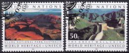 UNO NEW YORK 1992 Mi-Nr. 625/26 O Used - Aus Abo - Used Stamps