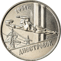 Monnaie, Transnistrie, Rouble, 2014, Dnestrovsk, SPL, Nickel Plated Steel - Moldavia