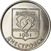 Monnaie, Transnistrie, Rouble, 2017, Ville De Dnestrovsc, SPL, Copper-nickel - Moldova