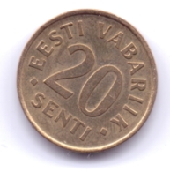 EESTI 2006: 20 Senti, KM 23a - Estland