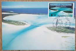 NOUVELLE-CALEDONIE - CM 1991 - YT Aérien N°276 - BAIE DE FAYAWA-OUVEA - NOUMEA - Tarjetas – Máxima