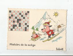 BARBEROUSSE  PLAISIRS DE LA NEIGE 408    (1958) - Barberousse