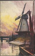 Jotter - The Windmill At Rye, Sussex, 1910 - E Gordon Smith Postcard - Rye