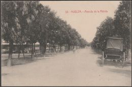 Avenida De La Rábida, Huelva, C.1910 - Papeteria Inglesa Tarjeta Postal - Huelva