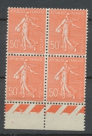 SEMEUSE FX De MARSEILLE Bloc De 4 N°199 Bord De Feuille N** Cote 220€ A1275 - Unused Stamps