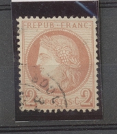 N°51 2c. Rouge-brun Obl Avec Cachet à Date TB B1308 - 1871-1875 Ceres