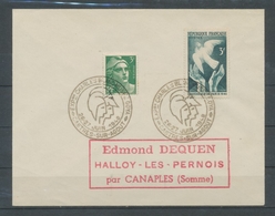 1948 CASTRES Obl Temp. Expo CHARLES BLANC C506 - Commemorative Postmarks