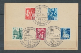 1948 BADE Obl Temp Foire Provinciale Pays De BADE. C544 - Bade