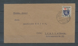 1945 Rhénanie Palatinat Sur Lettre Zône Française C550 - Rheinland-Pfalz