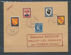 1948 Superbe Lettre Obl. FOIRE DE 1948 TOULOUSE C923 - Gedenkstempel