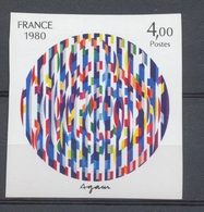1980 France N°2113a Non Dentelé Neuf Luxe ** COTE 80€ D1017 - Non Classés