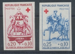 1960 France N°1278 + 1279 BDF Non Dentelés Neufs Luxe** COTE 110€ D1489 - Sin Clasificación