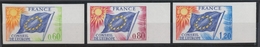 1975 France SERVICES Du N°46 à 48 BDF Non Dentelés Neuf Luxe** COTE 140€ D1779 - Zonder Classificatie