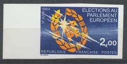 1984 France N°2306a Bord De Feuille Non Dentelé Neuf Luxe** COTE 30€ D2014 - Non Classés