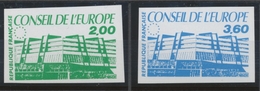 1987 France SERVICES N°96 + 97 Non Dentelés Neufs Luxe** COTE 61€ D2147 - Ohne Zuordnung