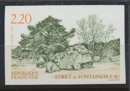 1989 France N°2586, 2f.20 Vert, Brun Et Orange Non Dentelé Neuf Luxe** D2191 - Non Classificati