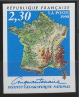 1990 France N°2662a 2f.30 Multicolore Non Dentelé Neuf Luxe** COTE 28€ D2224 - Zonder Classificatie