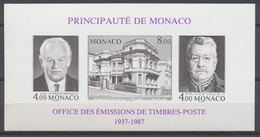 1987 Monaco BLOC FEUILLET N°39a Non Dentelé Neuf Luxe** COTE 54€ D2463 - Blokken
