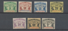 Colonies Françaises HAUT SENEGAL NIGER Taxe N°1 à 7 Neuf * TTB. H2248 - Unused Stamps