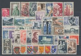 FRANCE Année Complète 1954. Oblitérés, B/TB COTE 260€ N1692 - 1950-1959