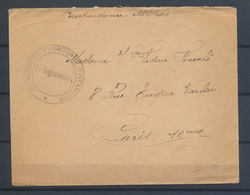 Seconde Guerre Mondiale Env FM Cachet 15e Rég. Territorial D'infanterie N1823 - WW II