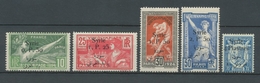 Colonies Françaises SYRIE JO Paris 1924 N°149 à 153 N* Cote 169,60€ N2674 - Unused Stamps