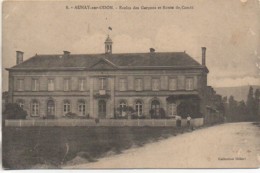 14 AUNAY-sur-ODON  Ecoles Des Garçons Et Route De Condé - Andere Gemeenten