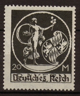 Allemagne Bayern 1920 N°215 20m Noir Surch. N**. P106 - Europe (Other)