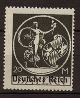 Allemagne Bayern 1920 N°215 20m Noir Surch. N**. P111 - Europe (Other)