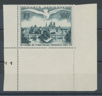 FRANCE - Poste Aérienne N°20, 500f. Vert Foncé NEUF LUXE **. P1605 - 1927-1959 Postfris