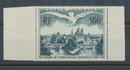 FRANCE - Poste Aérienne N°20, 500f. Vert Foncé NEUF LUXE **. P1608 - 1927-1959 Neufs