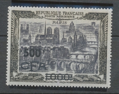 COLONIE FRANCAISE-REUNION PA N°51 500f S.1000f Paris N** Cote 400€ P1936 - Posta Aerea