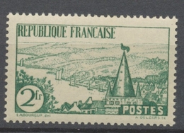 1935 FRANCE N°301 2f Vert N** Cote 85 € P2146 - Unused Stamps