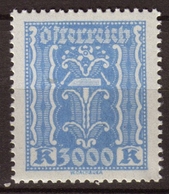 Autriche 1923 Industrie 3000k Bleu. N**. P293 - Europe (Other)