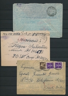 1944 Lot De 3 Enveloppes De Prisonniers Italien Pour L'angleterre Camp 701 P2968 - WW II