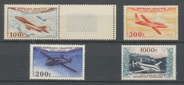 1954 France Poste Aérienne N°30 à 33 Prototypes Cote 400€ Neuf Luxe ** P3091 - 1927-1959 Mint/hinged